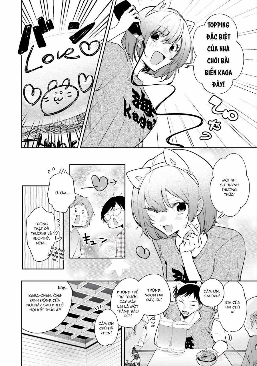 Misato Có Hơi Lạnh Lùng Với Người Sếp Của Cô Ấy Chapter 8 trang 3