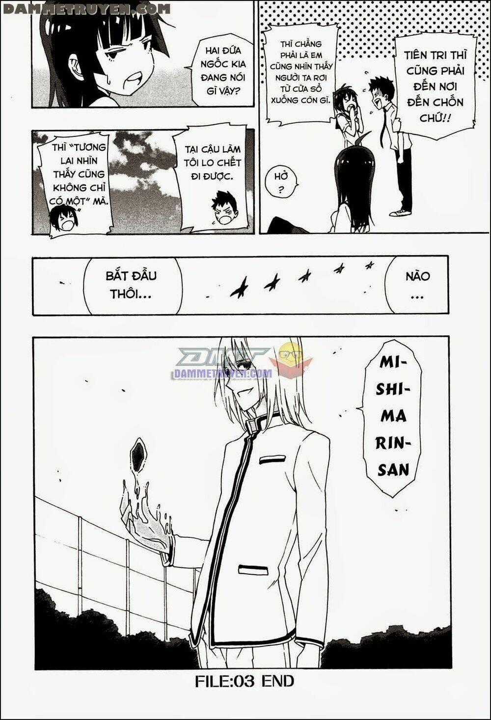 Mishima Rin Wa Shinjinai! Chapter 3 trang 33