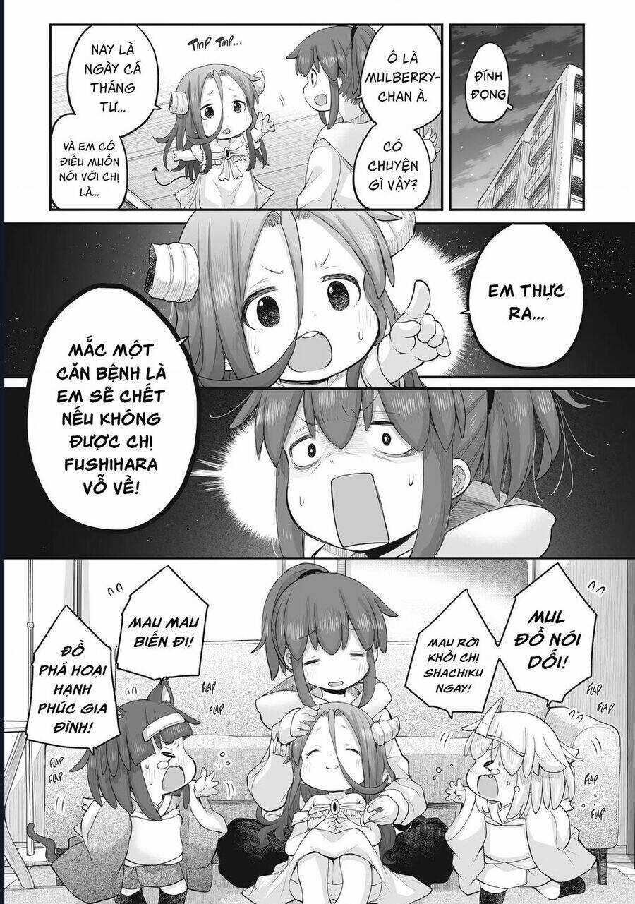 Miss Shachiku And The Little Baby Ghost Chương 100 trang 3