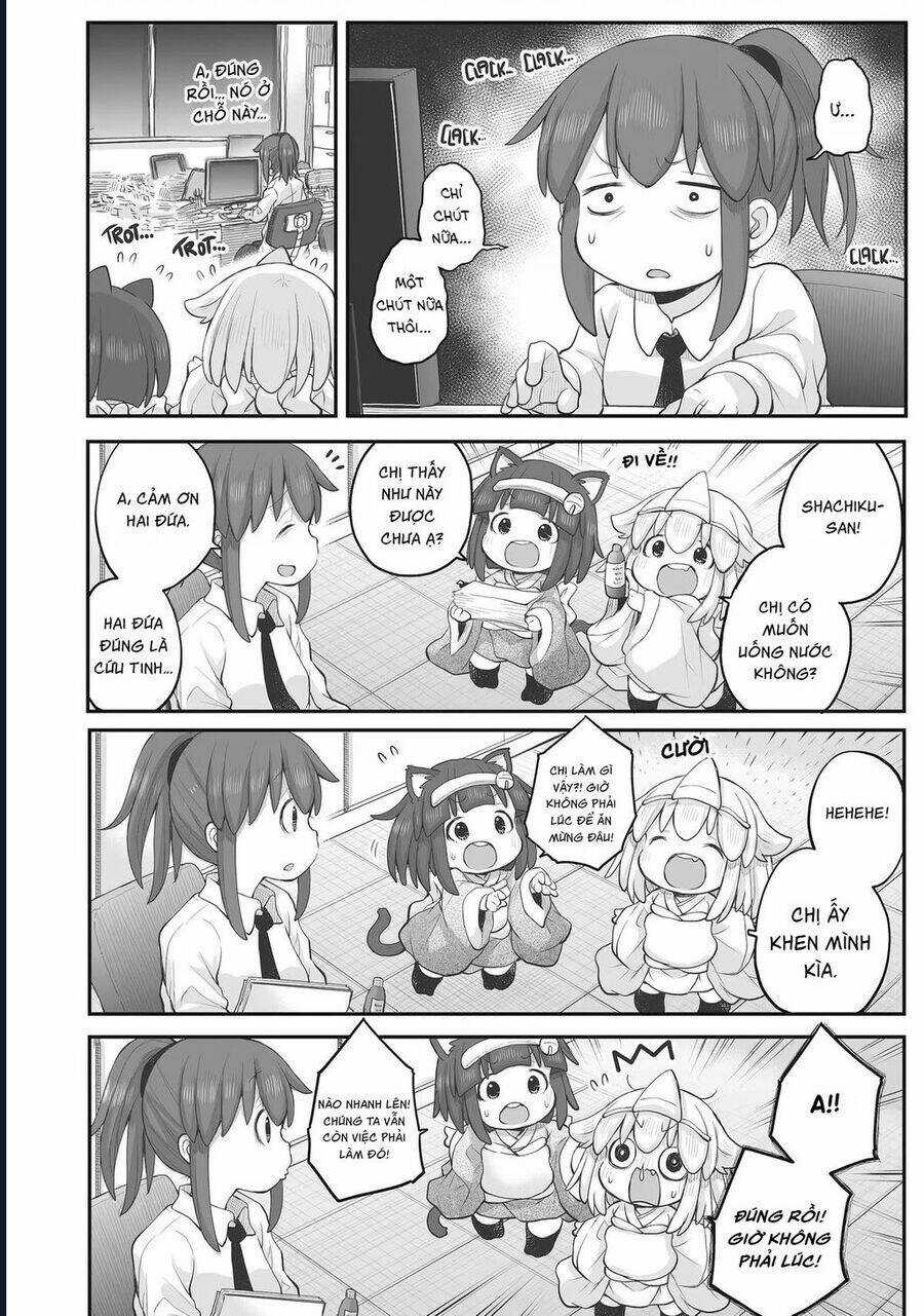 Miss Shachiku And The Little Baby Ghost Chương 102 trang 11