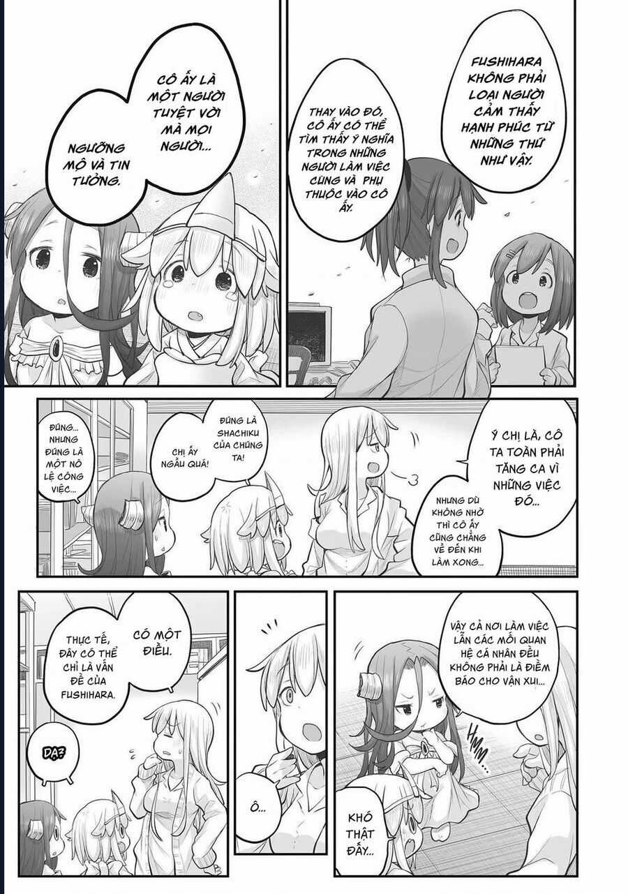 Miss Shachiku And The Little Baby Ghost Chương 104 trang 11