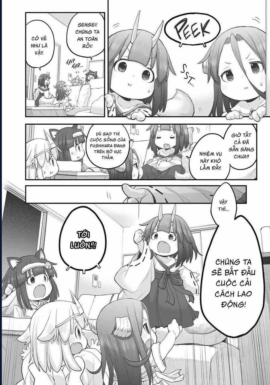 Miss Shachiku And The Little Baby Ghost Chương 104 trang 2