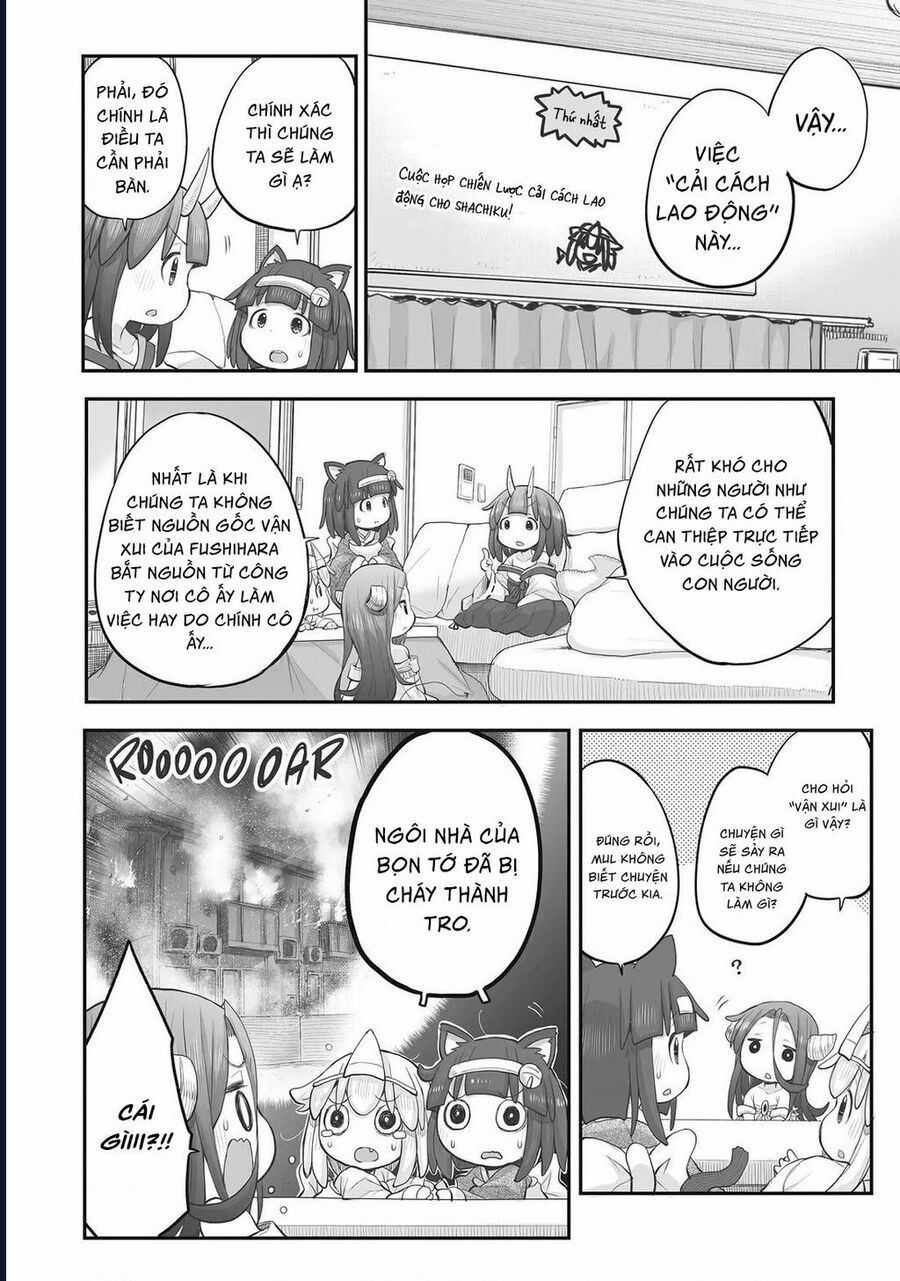 Miss Shachiku And The Little Baby Ghost Chương 104 trang 4