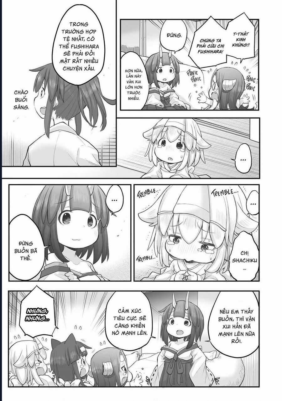 Miss Shachiku And The Little Baby Ghost Chương 104 trang 5