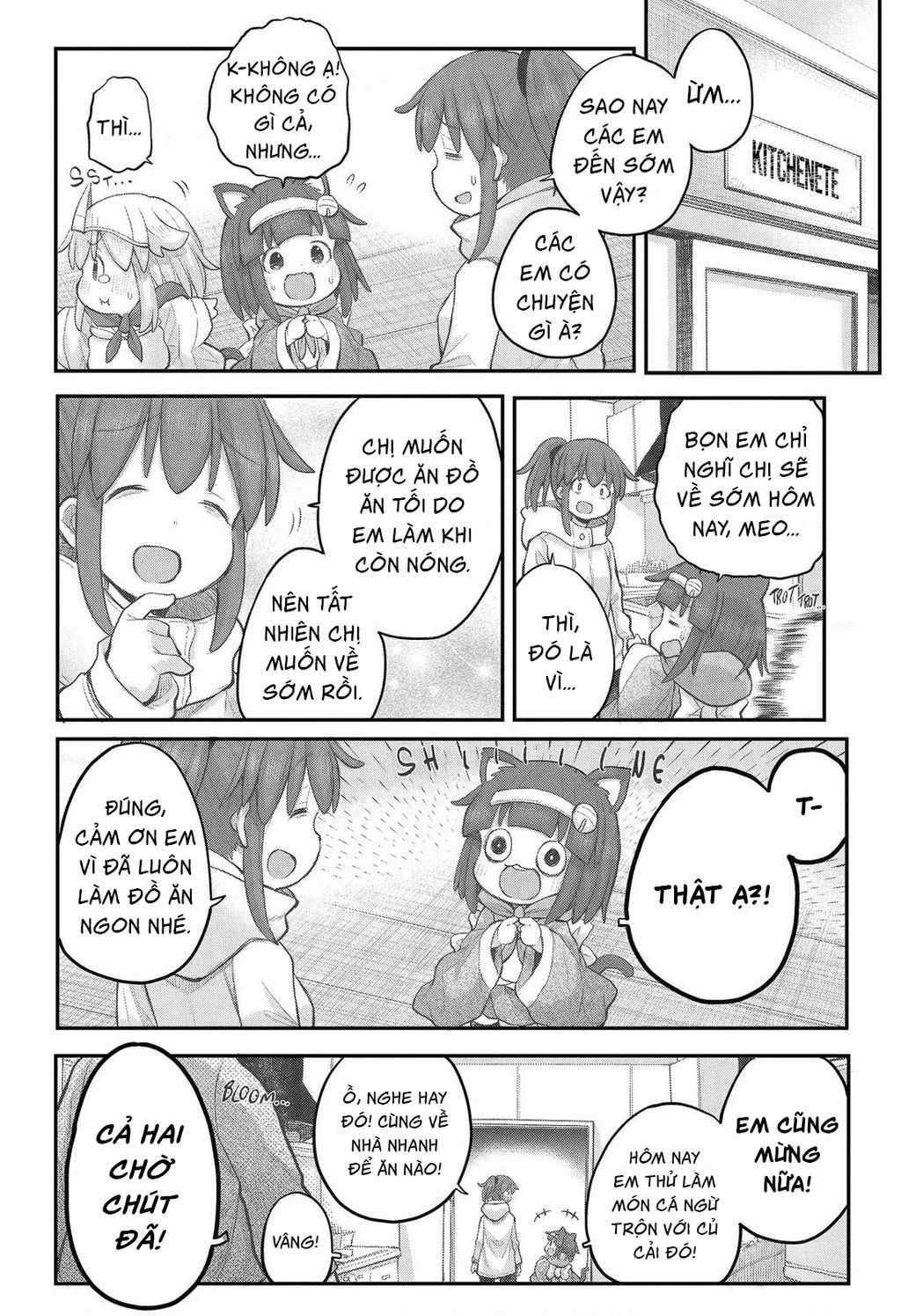 Miss Shachiku And The Little Baby Ghost Chương 107 trang 11