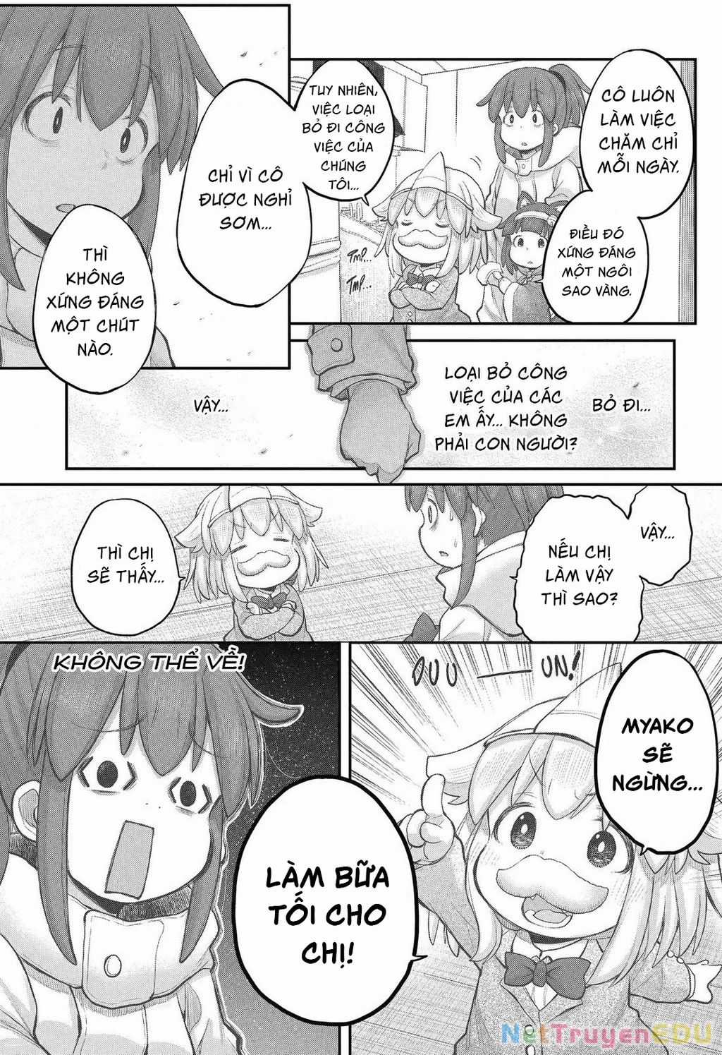 Miss Shachiku And The Little Baby Ghost Chương 107 trang 13