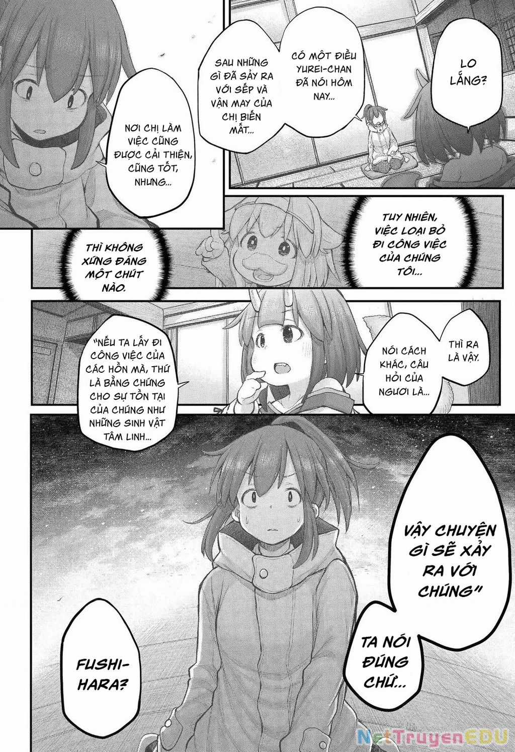 Miss Shachiku And The Little Baby Ghost Chương 107 trang 21