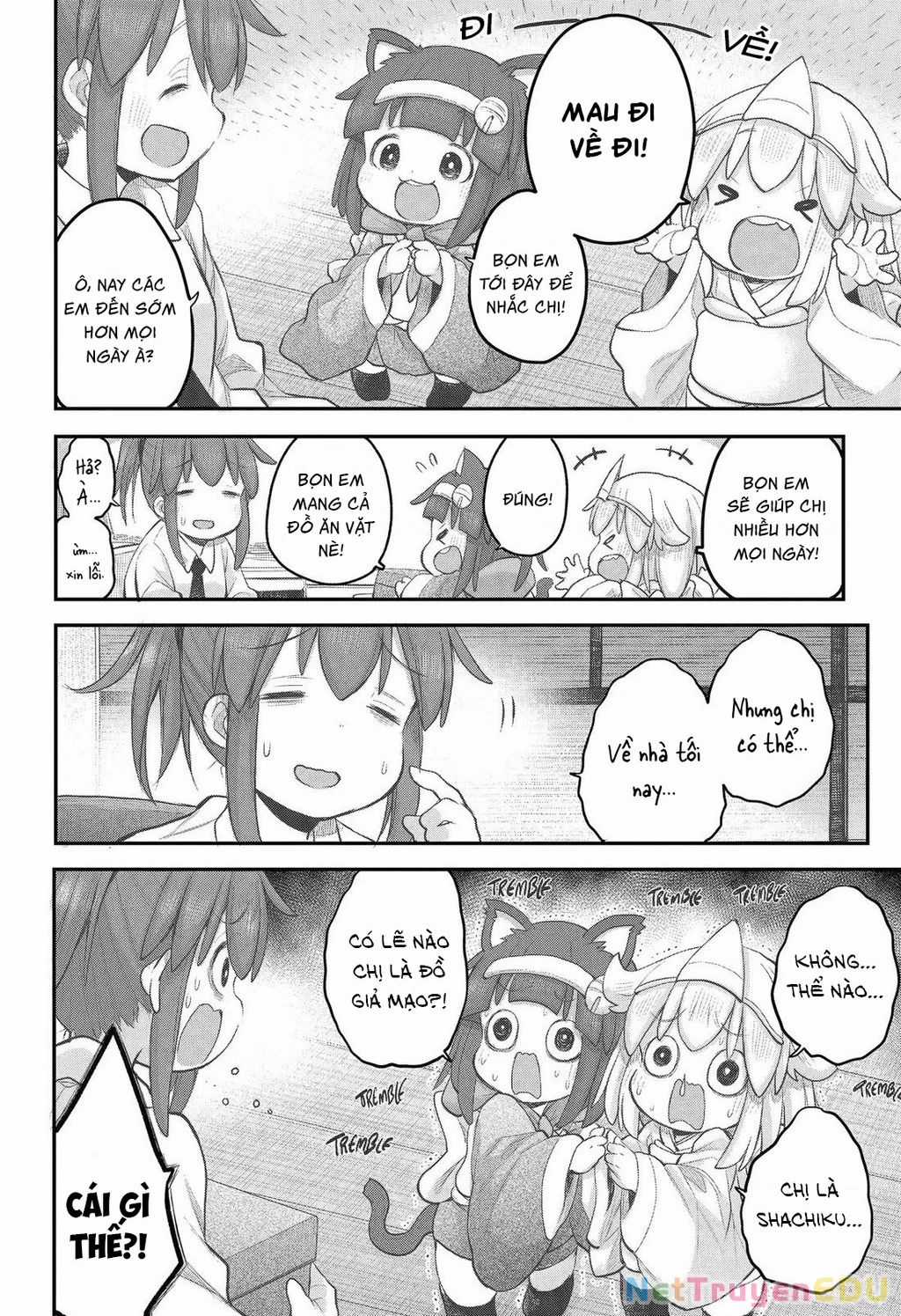 Miss Shachiku And The Little Baby Ghost Chương 107 trang 3