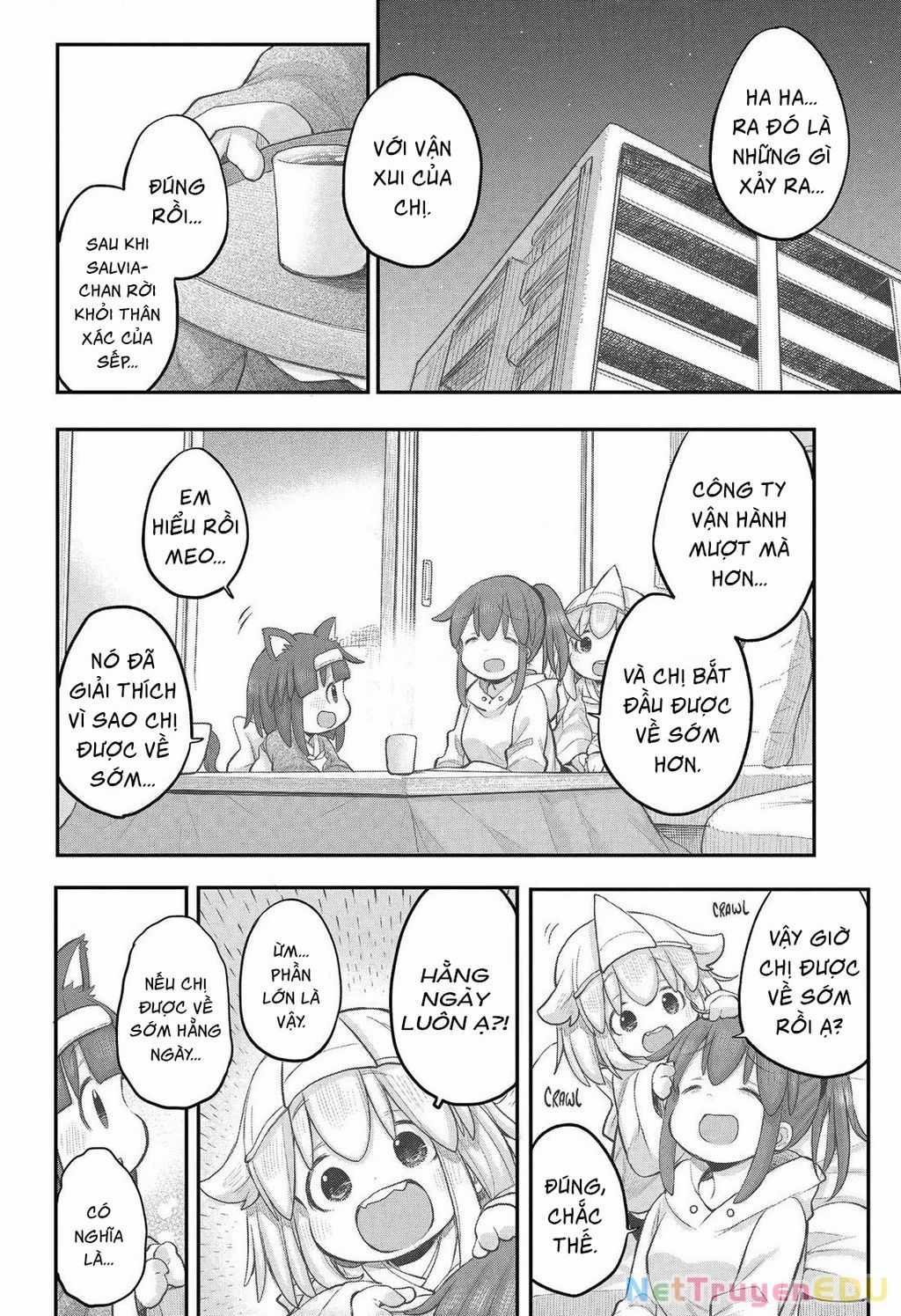 Miss Shachiku And The Little Baby Ghost Chương 107 trang 5