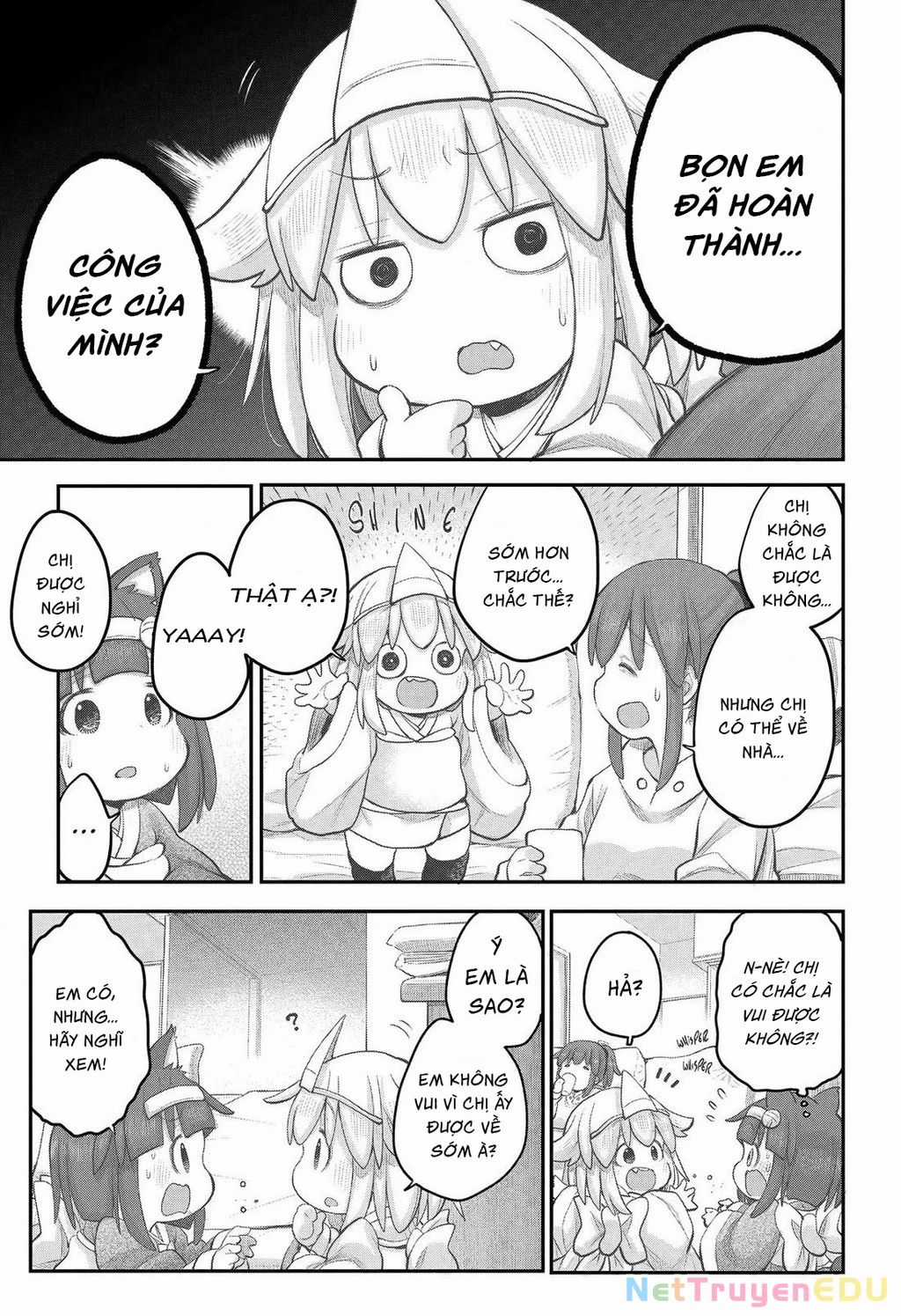 Miss Shachiku And The Little Baby Ghost Chương 107 trang 6