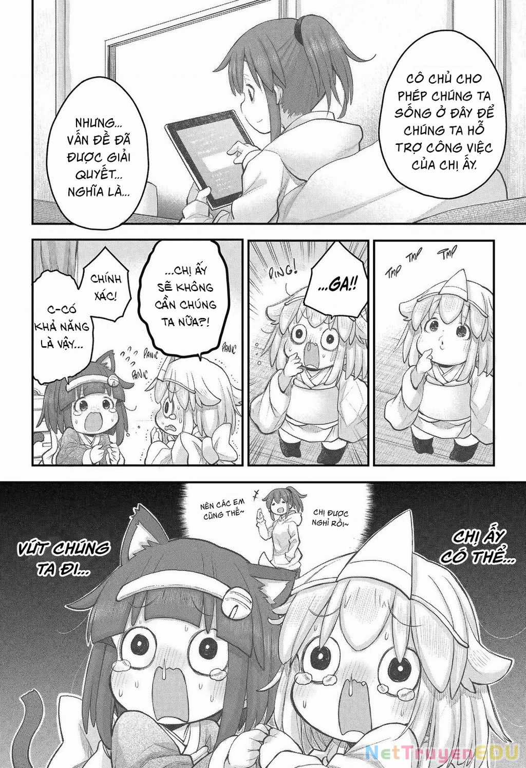 Miss Shachiku And The Little Baby Ghost Chương 107 trang 7