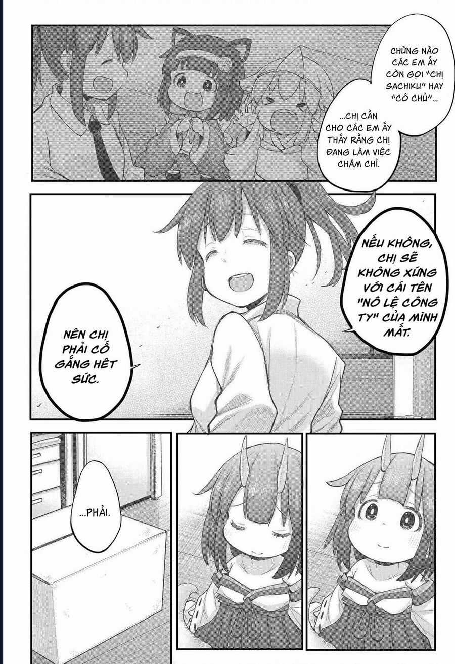 Miss Shachiku And The Little Baby Ghost Chương 108 trang 17