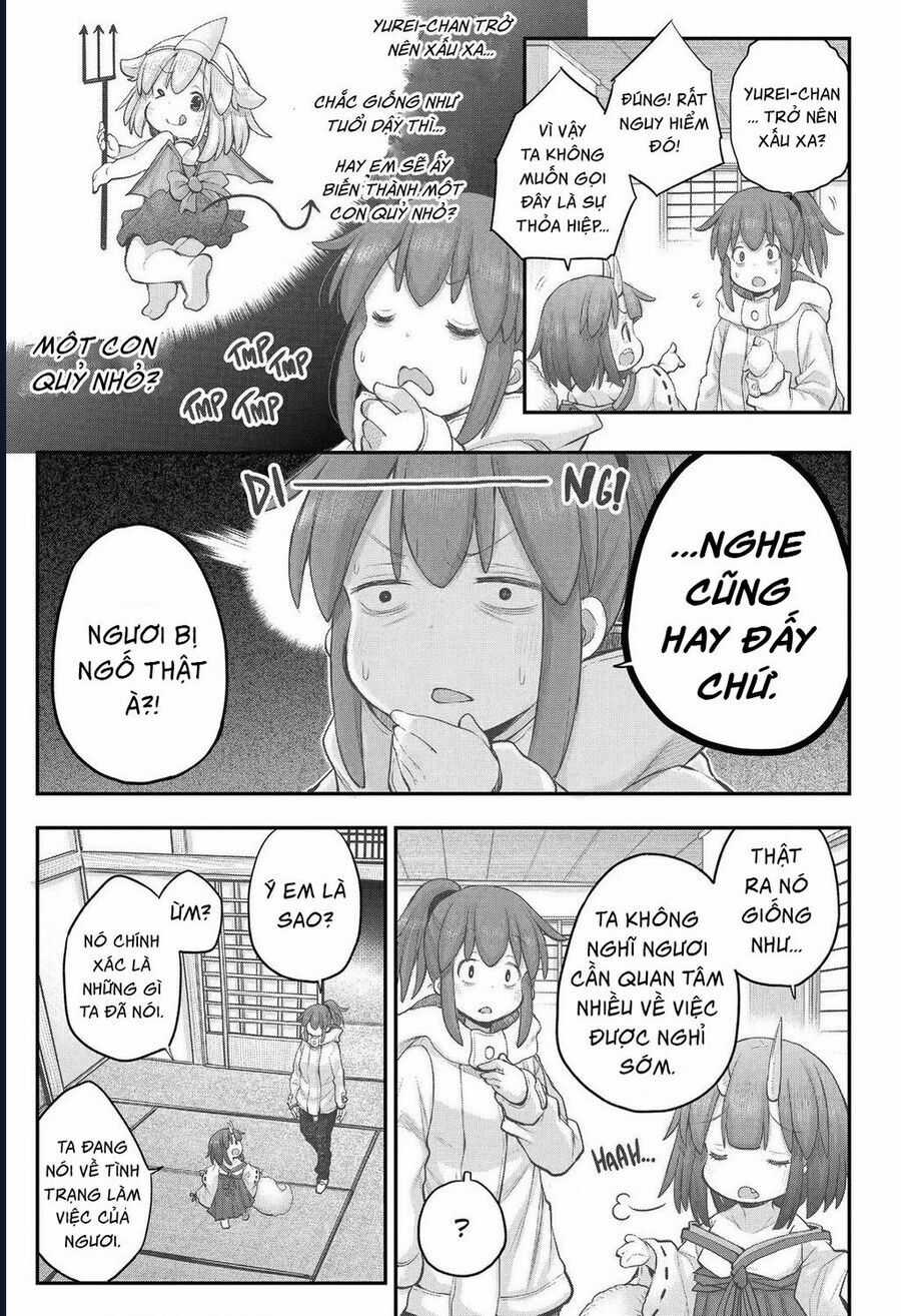 Miss Shachiku And The Little Baby Ghost Chương 108 trang 8