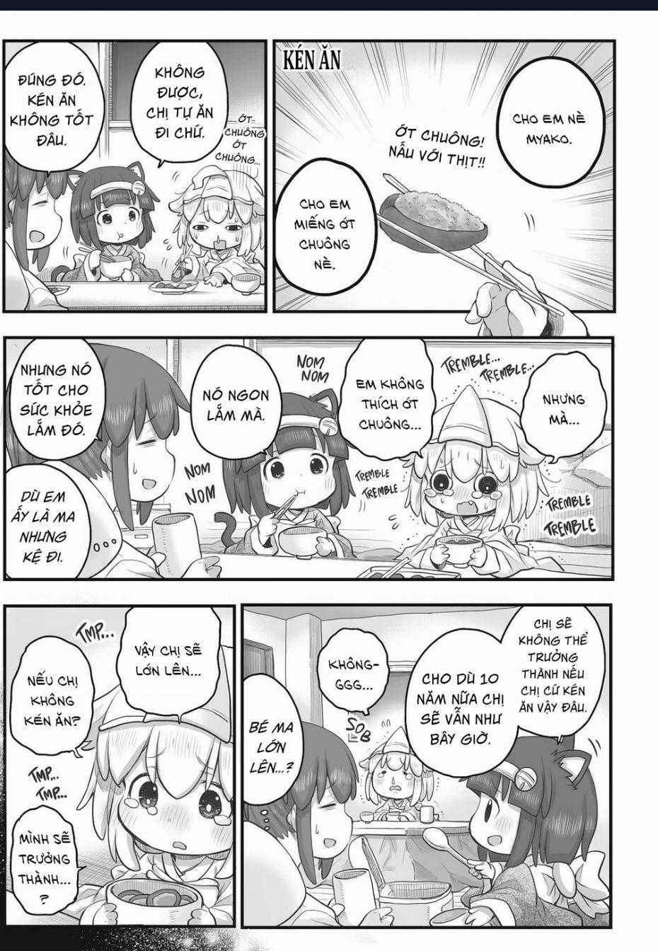 Miss Shachiku And The Little Baby Ghost Chuong 67 trang 1