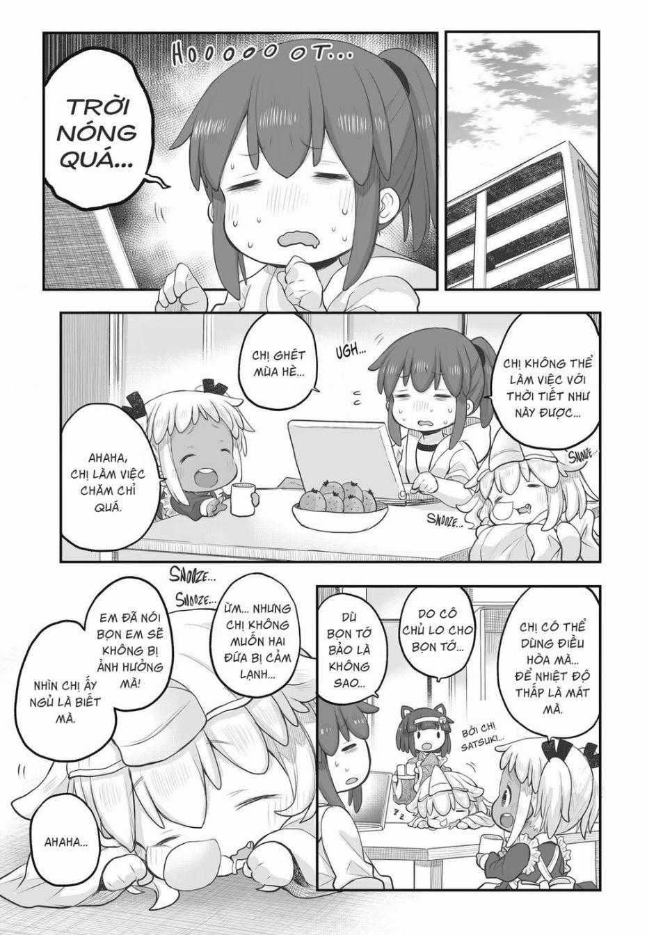 Miss Shachiku And The Little Baby Ghost Chuong 78 trang 1