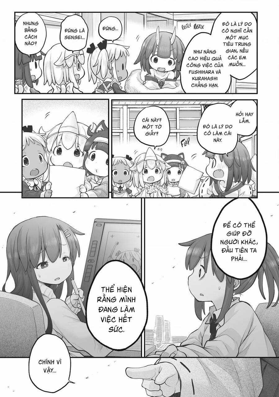 Miss Shachiku And The Little Baby Ghost Chương 98 trang 16