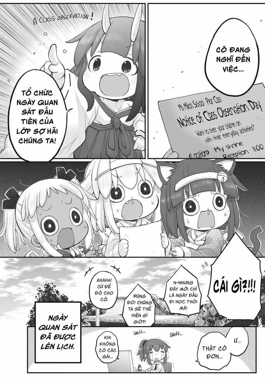 Miss Shachiku And The Little Baby Ghost Chương 98 trang 17