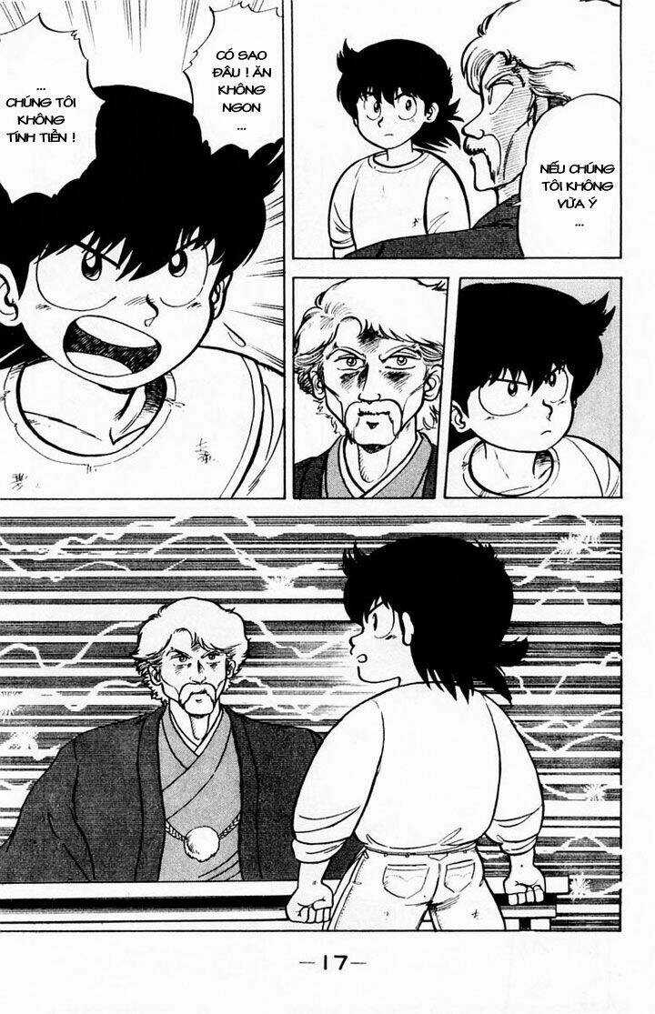 Mister Ajikko (Siêu Đầu Bếp Tí Hon) Chapter 1 trang 15