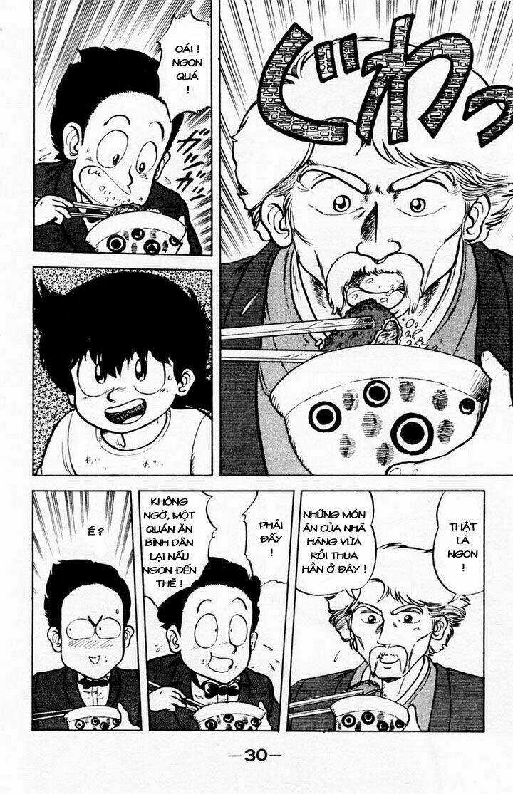 Mister Ajikko (Siêu Đầu Bếp Tí Hon) Chapter 1 trang 27