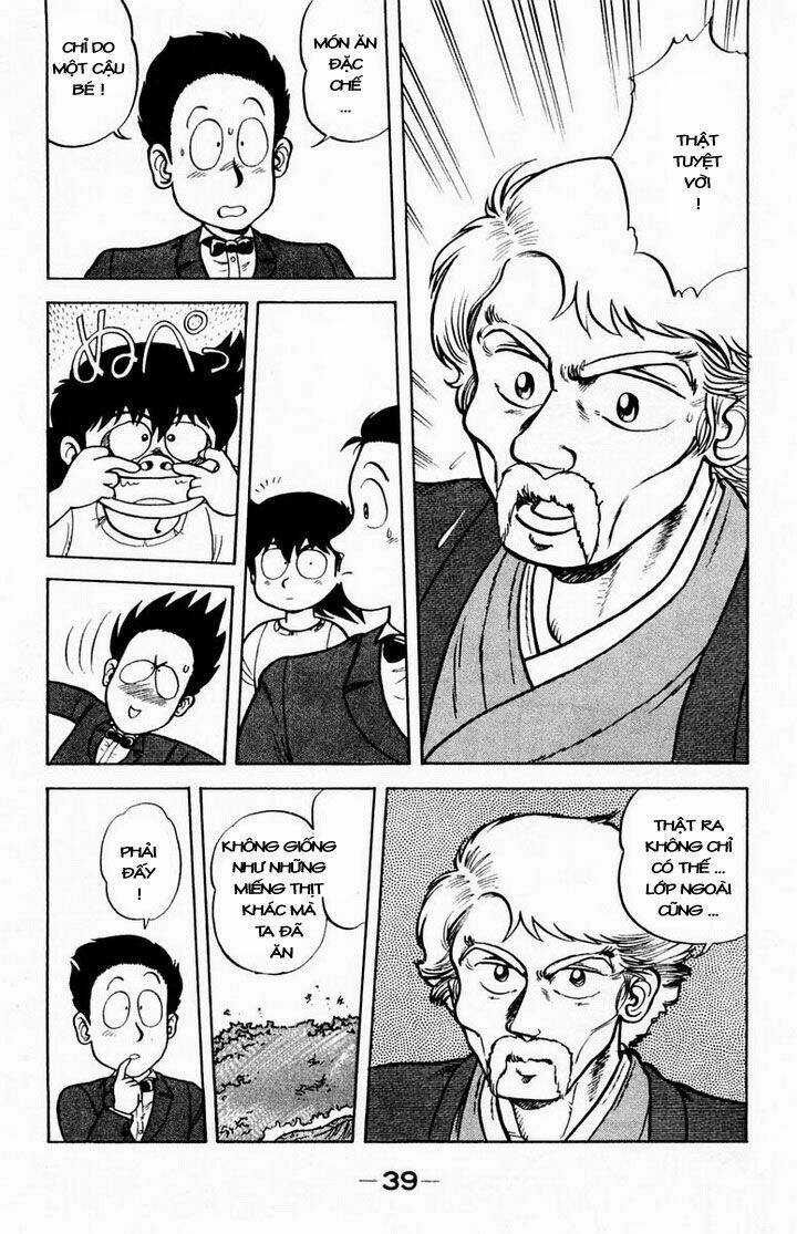 Mister Ajikko (Siêu Đầu Bếp Tí Hon) Chapter 1 trang 35