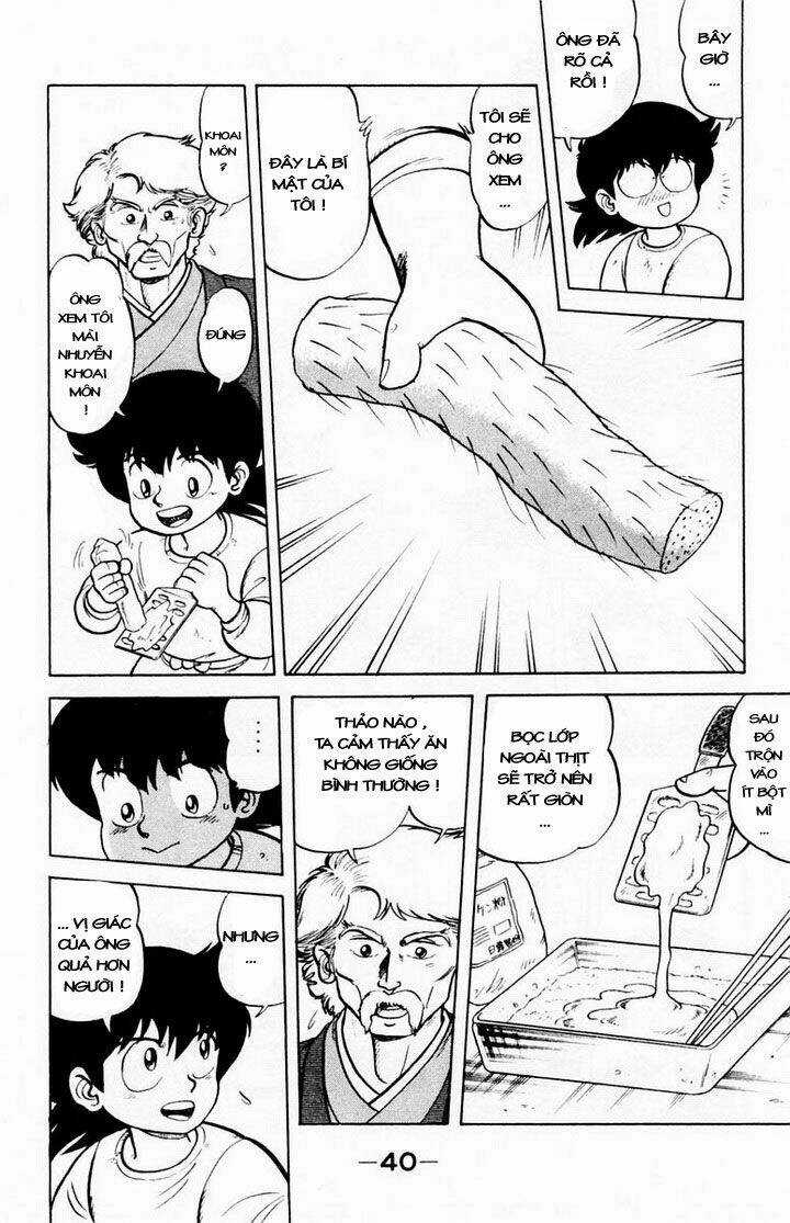 Mister Ajikko (Siêu Đầu Bếp Tí Hon) Chapter 1 trang 36