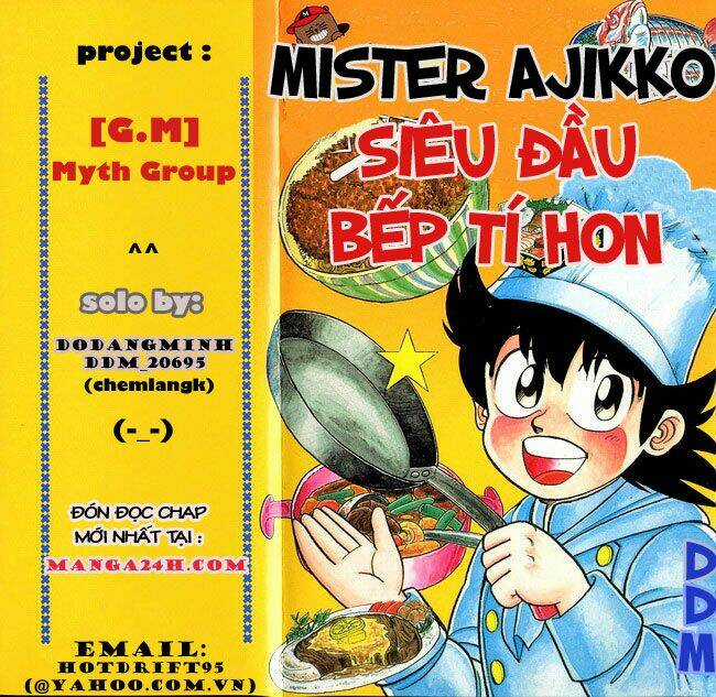 Mister Ajikko (Siêu Đầu Bếp Tí Hon) Chapter 10 trang 10