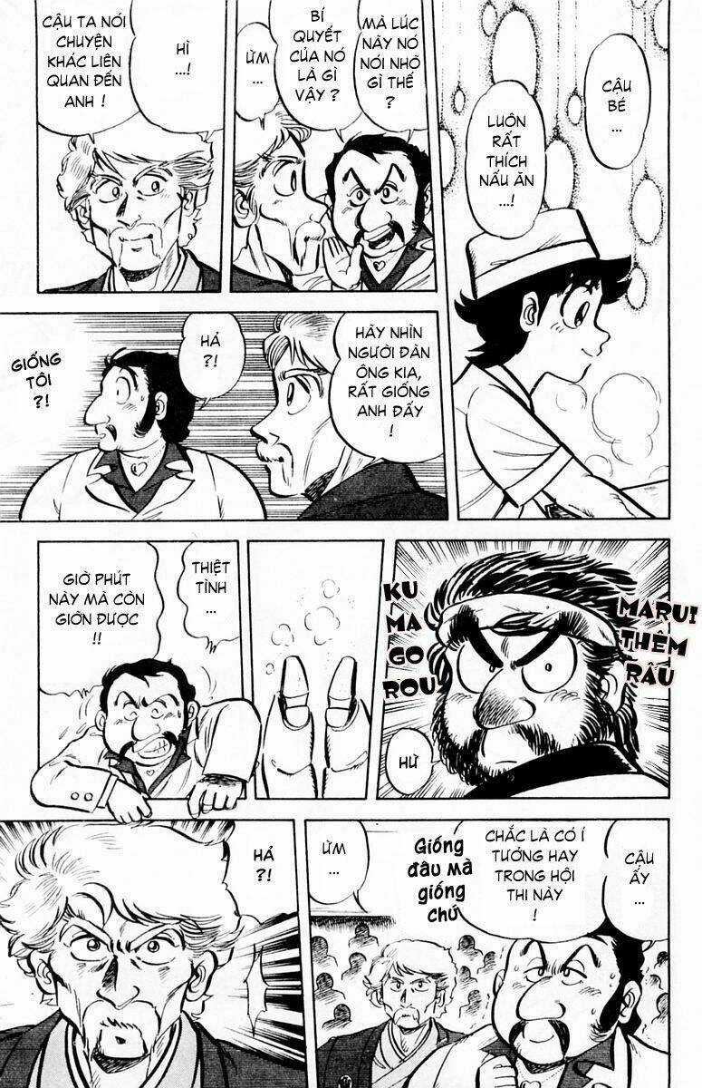 Mister Ajikko (Siêu Đầu Bếp Tí Hon) Chapter 10 trang 15