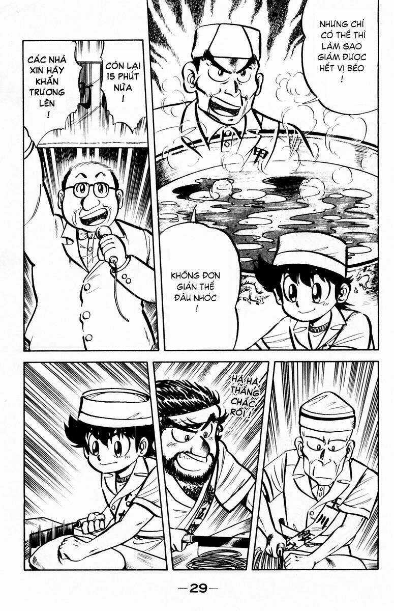 Mister Ajikko (Siêu Đầu Bếp Tí Hon) Chapter 10 trang 6