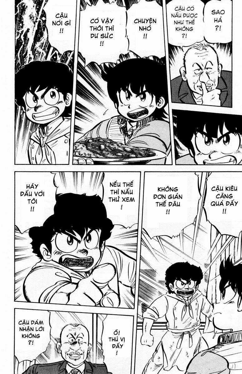 Mister Ajikko (Siêu Đầu Bếp Tí Hon) Chapter 12 trang 9