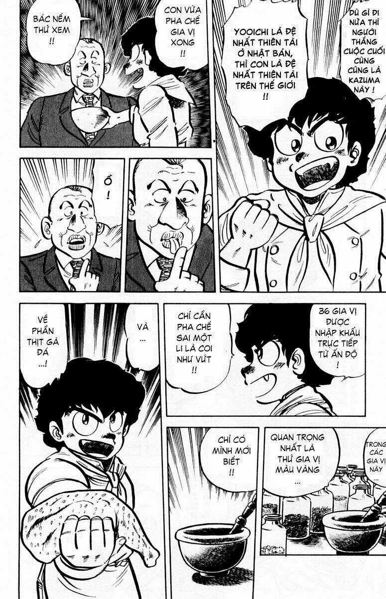 Mister Ajikko (Siêu Đầu Bếp Tí Hon) Chapter 14 trang 11