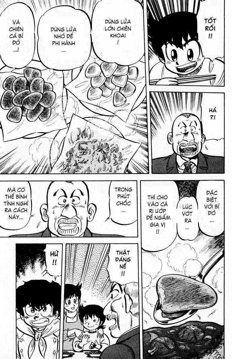 Mister Ajikko (Siêu Đầu Bếp Tí Hon) Chapter 15 trang 12