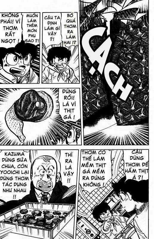 Mister Ajikko (Siêu Đầu Bếp Tí Hon) Chapter 15 trang 18