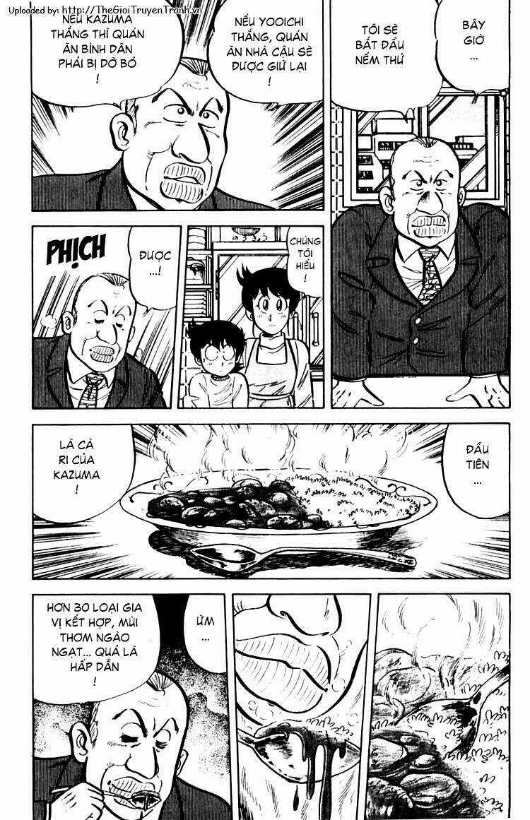 Mister Ajikko (Siêu Đầu Bếp Tí Hon) Chapter 16 trang 10