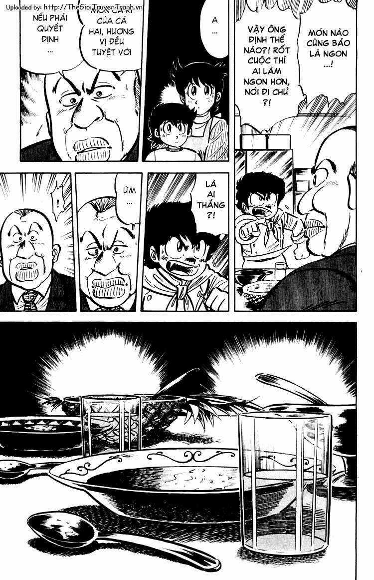 Mister Ajikko (Siêu Đầu Bếp Tí Hon) Chapter 16 trang 18