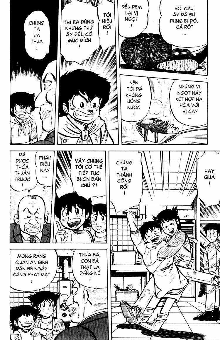 Mister Ajikko (Siêu Đầu Bếp Tí Hon) Chapter 16 trang 21