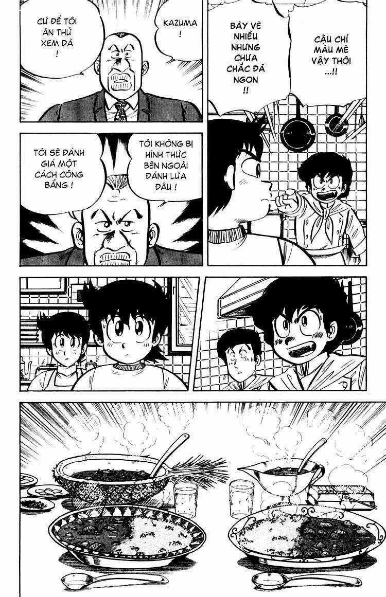 Mister Ajikko (Siêu Đầu Bếp Tí Hon) Chapter 16 trang 9