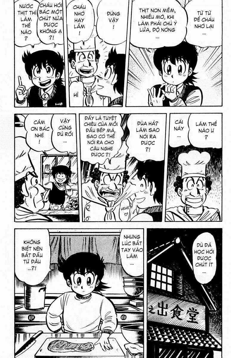 Mister Ajikko (Siêu Đầu Bếp Tí Hon) Chapter 17 trang 10