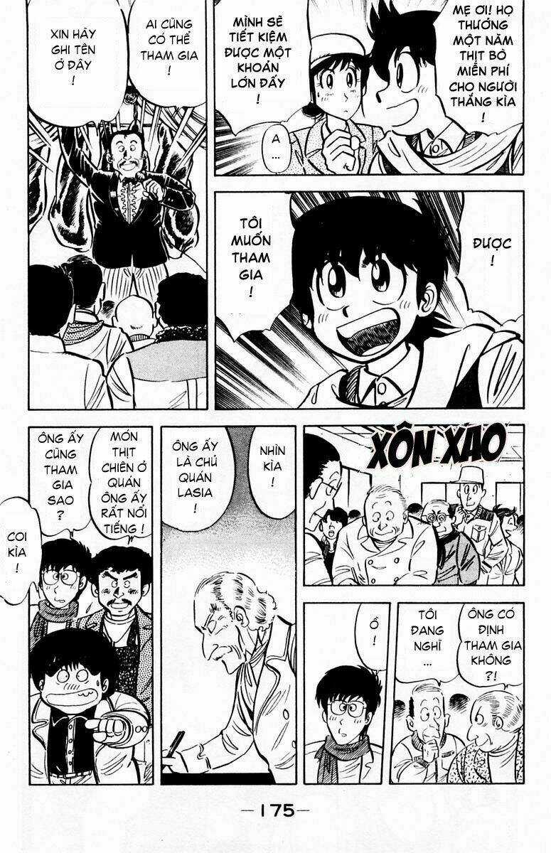 Mister Ajikko (Siêu Đầu Bếp Tí Hon) Chapter 17 trang 4