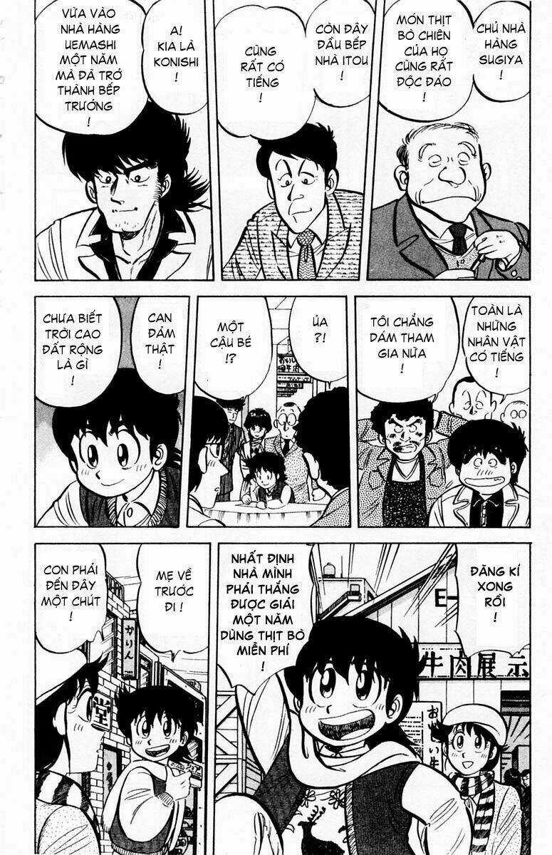 Mister Ajikko (Siêu Đầu Bếp Tí Hon) Chapter 17 trang 5