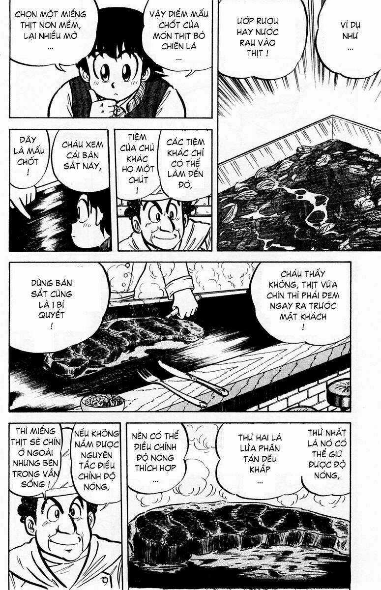 Mister Ajikko (Siêu Đầu Bếp Tí Hon) Chapter 17 trang 9