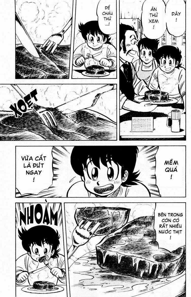 Mister Ajikko (Siêu Đầu Bếp Tí Hon) Chapter 18 trang 9