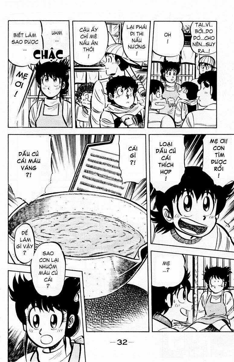 Mister Ajikko (Siêu Đầu Bếp Tí Hon) Chapter 19 trang 7