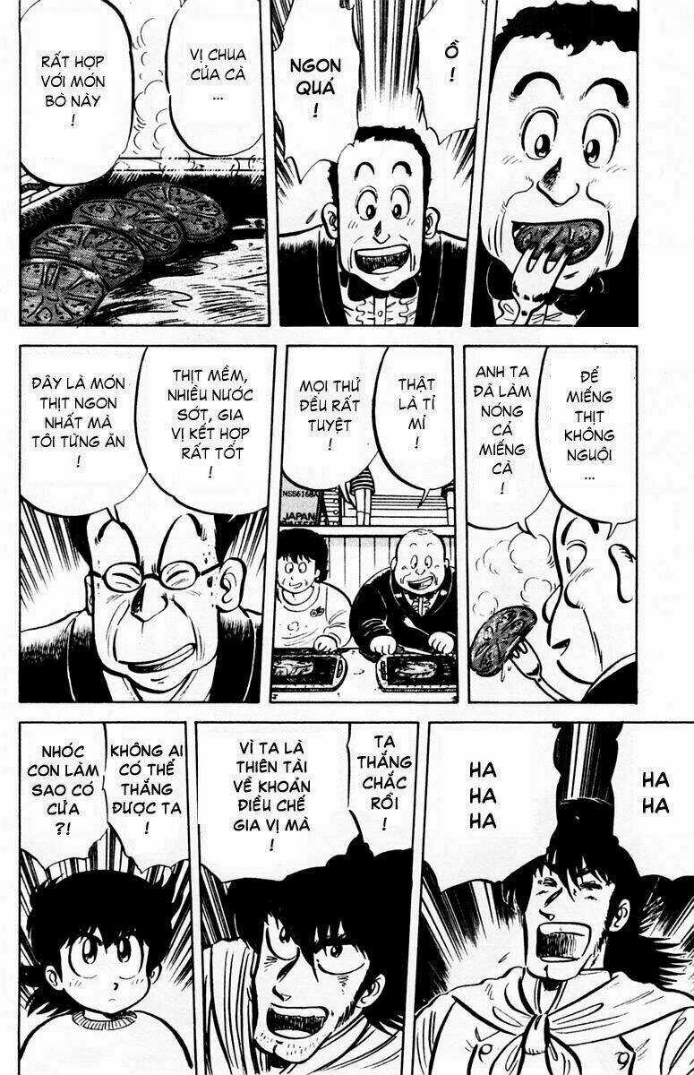 Mister Ajikko (Siêu Đầu Bếp Tí Hon) Chapter 21 trang 12