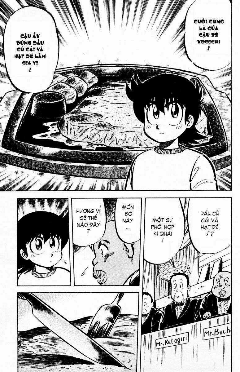 Mister Ajikko (Siêu Đầu Bếp Tí Hon) Chapter 21 trang 13