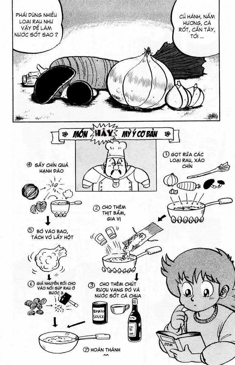 Mister Ajikko (Siêu Đầu Bếp Tí Hon) Chapter 3 trang 4