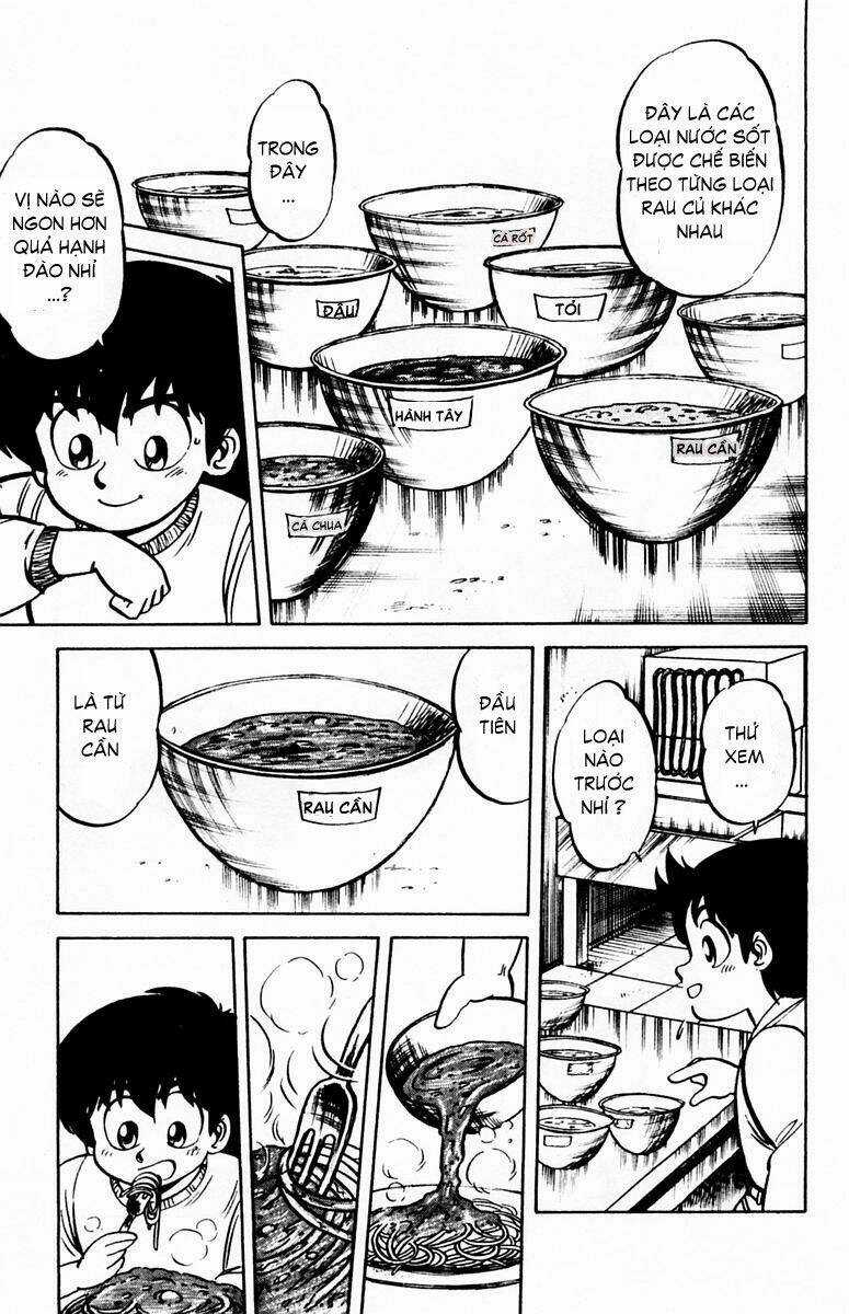 Mister Ajikko (Siêu Đầu Bếp Tí Hon) Chapter 3 trang 9
