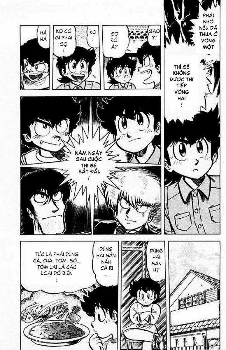 Mister Ajikko (Siêu Đầu Bếp Tí Hon) Chapter 42 trang 10