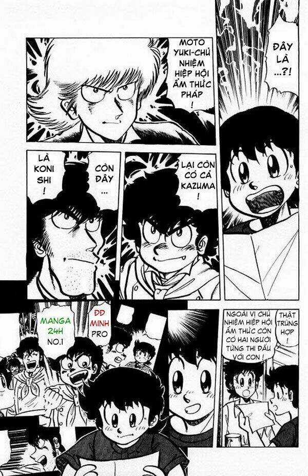 Mister Ajikko (Siêu Đầu Bếp Tí Hon) Chapter 42 trang 4