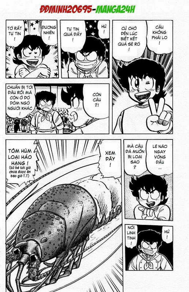 Mister Ajikko (Siêu Đầu Bếp Tí Hon) Chapter 44 trang 12