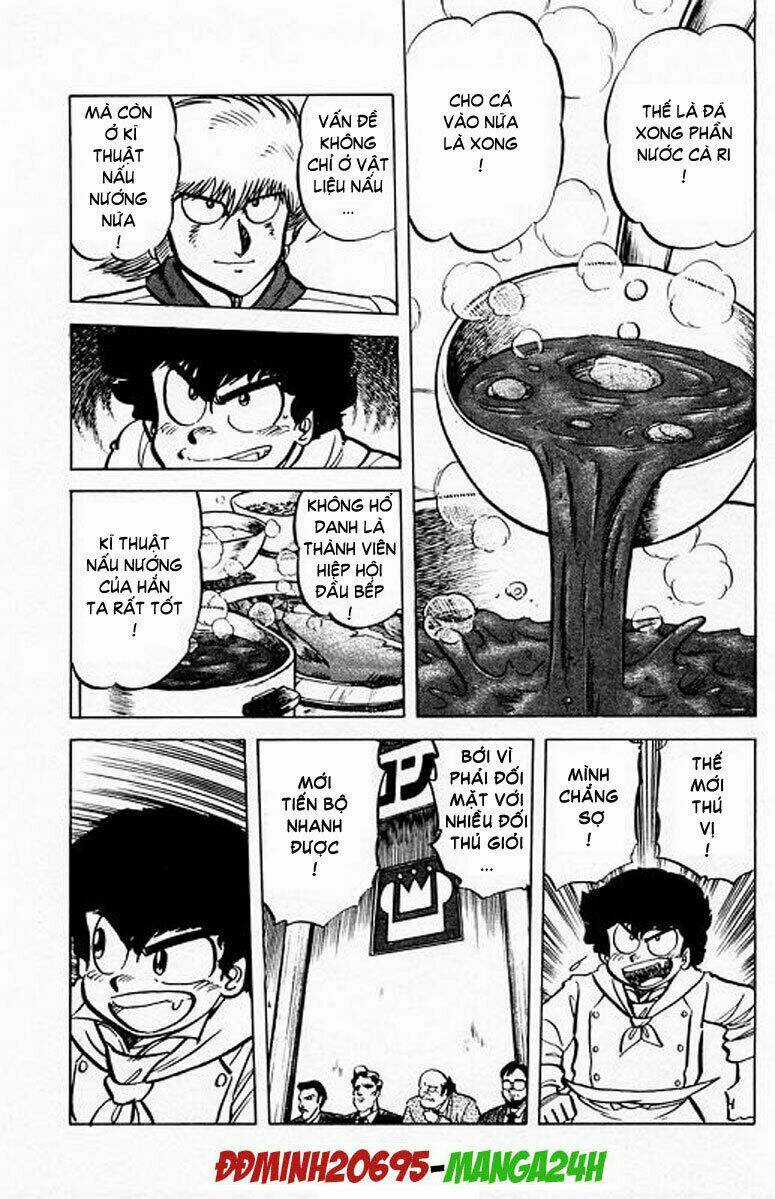 Mister Ajikko (Siêu Đầu Bếp Tí Hon) Chapter 44 trang 9